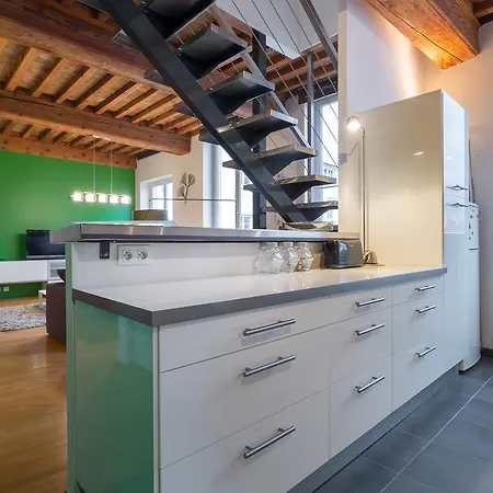 Apartmán Loft Croix Rousse Lyon